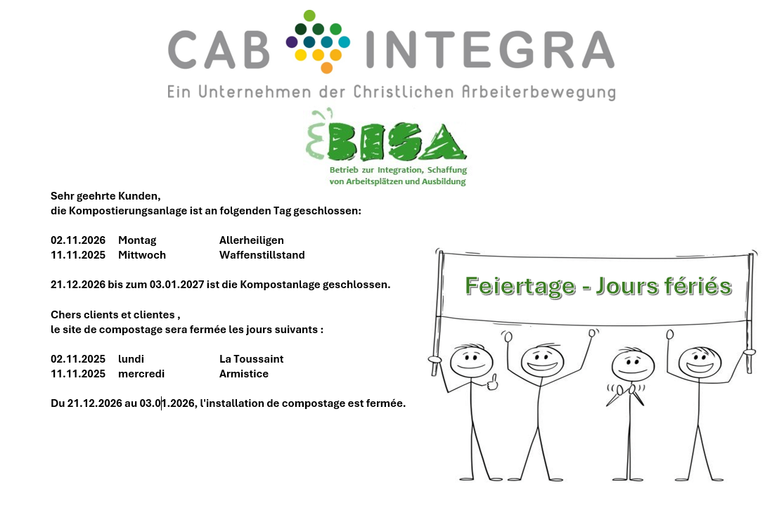 FEIERTAGE 2026